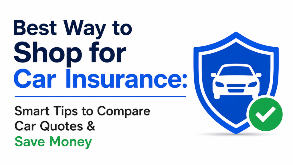 Best Way to Shop for Car Insurance: Smart Tips to Compare Car Quotes & Save Money