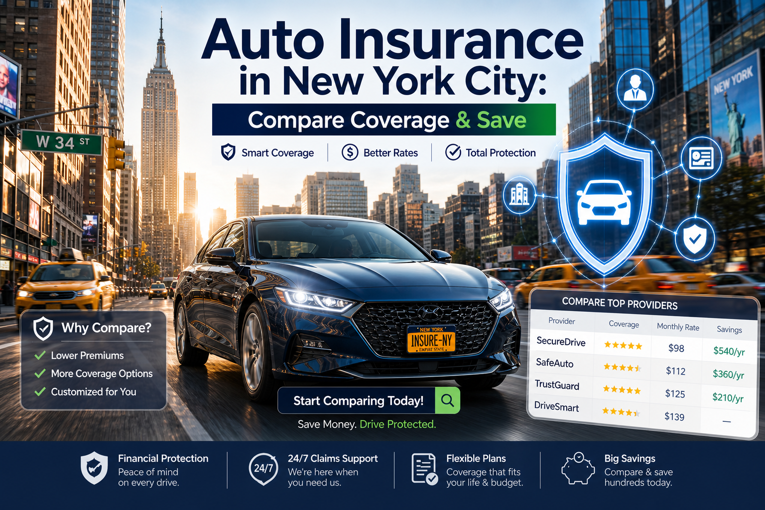Auto Insurance in New York City: Complete Guide to Coverage, Costs, and Smart Savings
