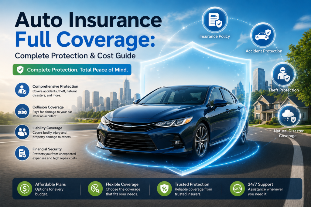Auto Insurance Full Coverage – Complete Protection & Cost Guide