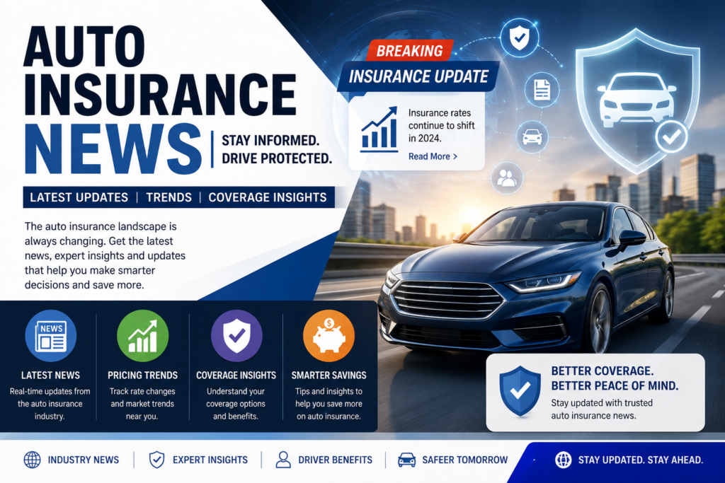 Auto Insurance News: What’s Changing and How It Affects Drivers Today